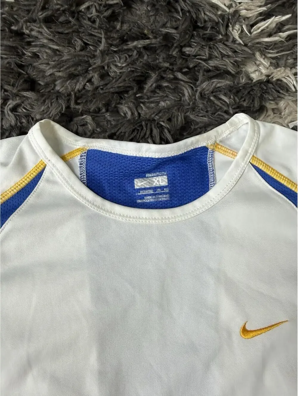 Vintage 90s Nike Tank Top Womens XL Sleeveless Shirt Dri Fit White